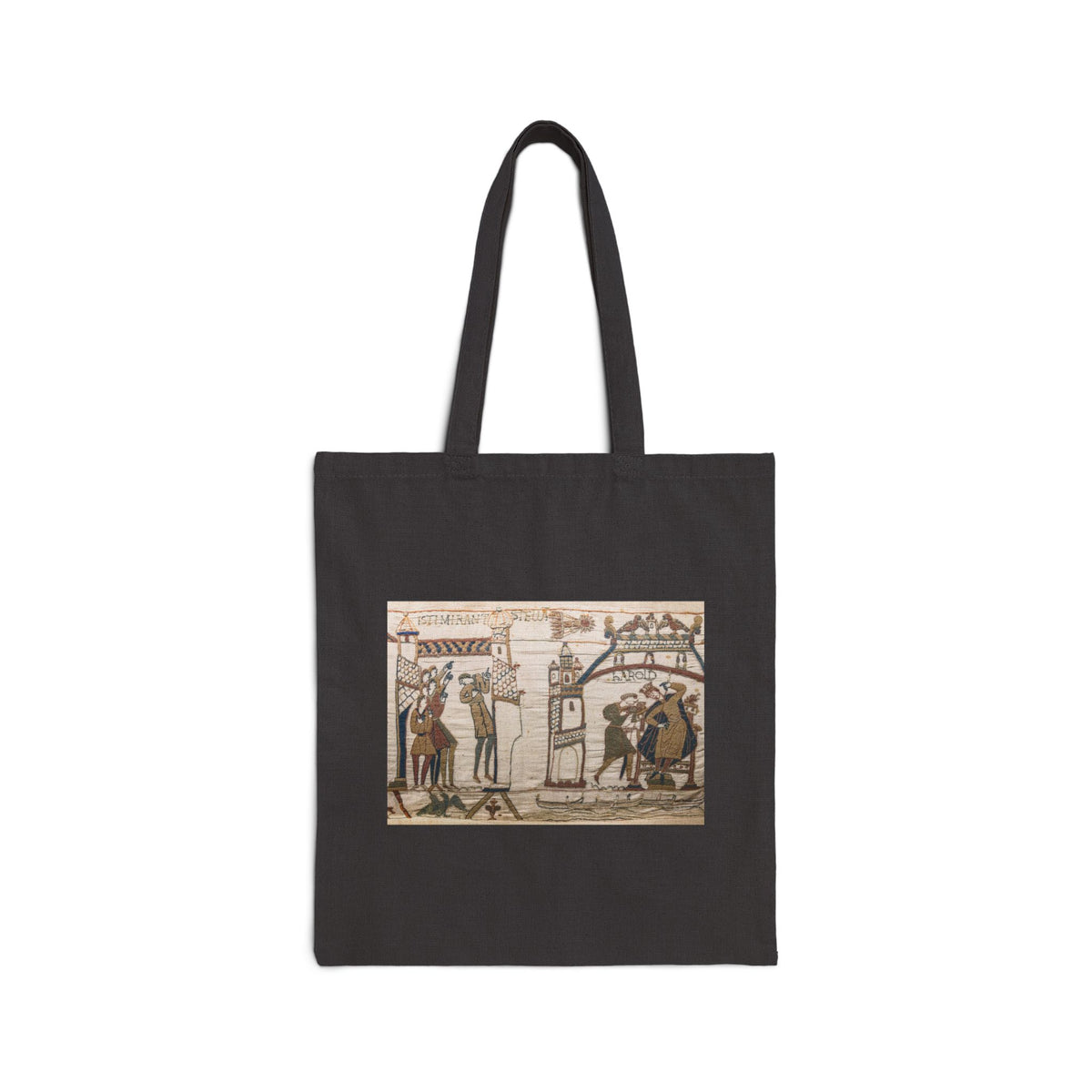Vintage Halley’s Comet 1066 Tote | Medieval Bayeux Tapestry Illustration