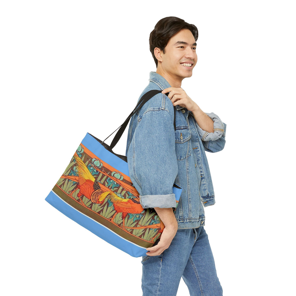 Weekender Tote Bag — Colorful Pheasants Travel Bag
