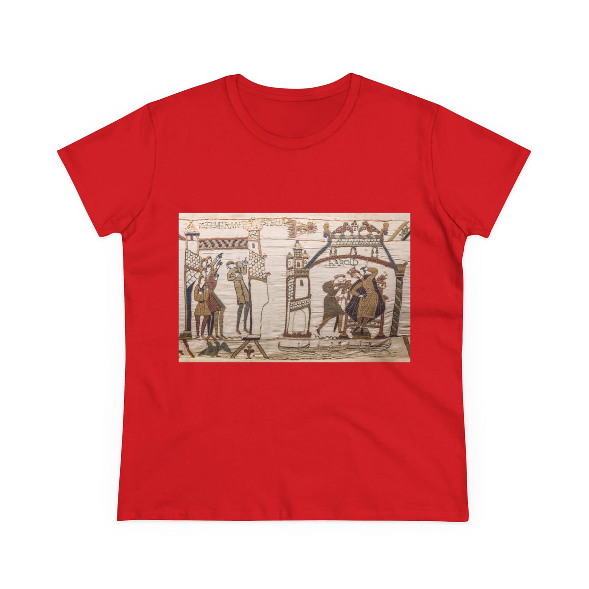 Vintage Bayeux Tapestry 32-33 Comet Halley Harold T-Shirt