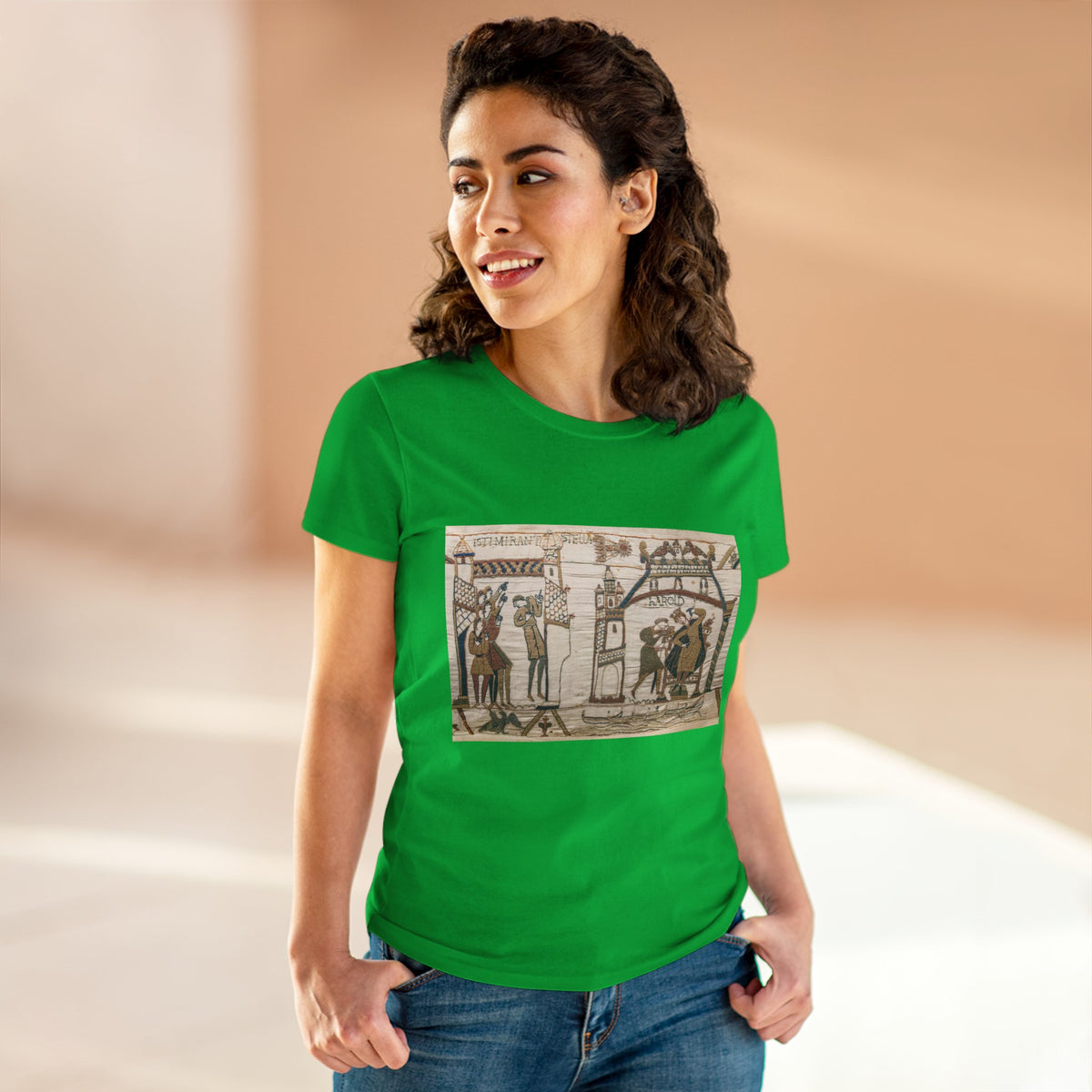 Vintage Bayeux Tapestry 32-33 Comet Halley Harold T-Shirt