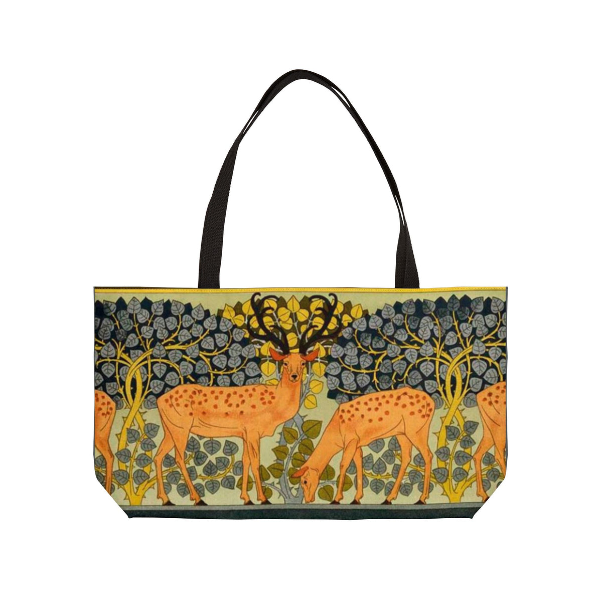 Weekender Tote Bag —  Woodland Deer Print Travel Tote