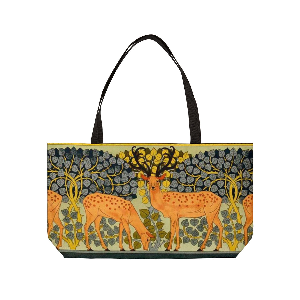 Weekender Tote Bag —  Woodland Deer Print Travel Tote