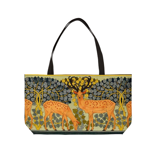 Weekender Tote Bag —  Woodland Deer Print Travel Tote