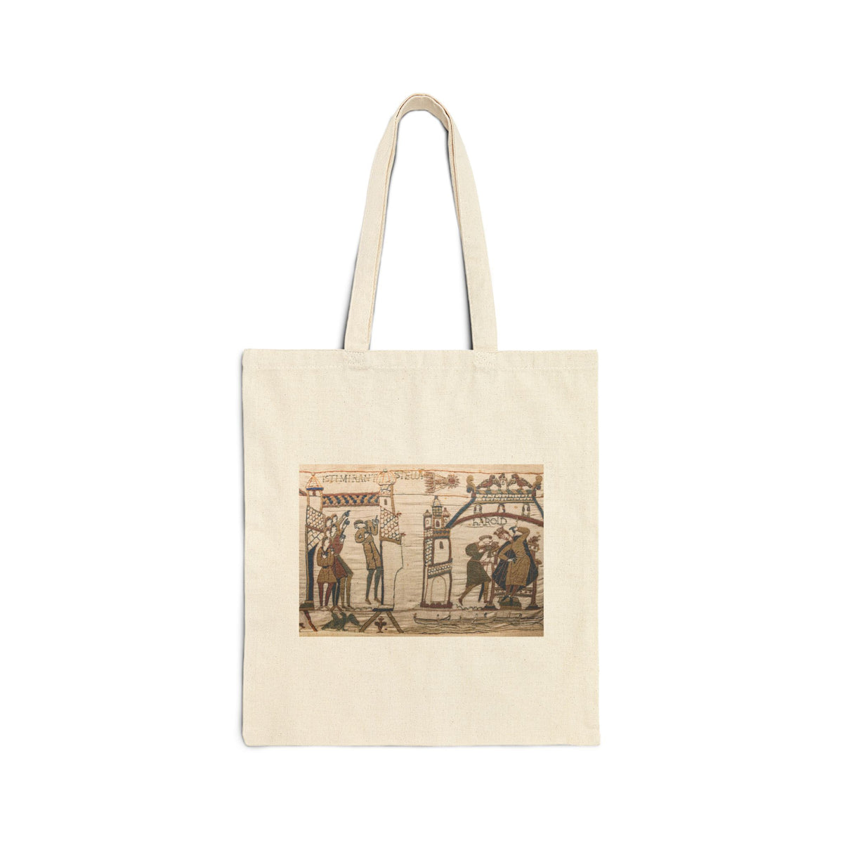 Vintage Halley’s Comet 1066 Tote | Medieval Bayeux Tapestry Illustration