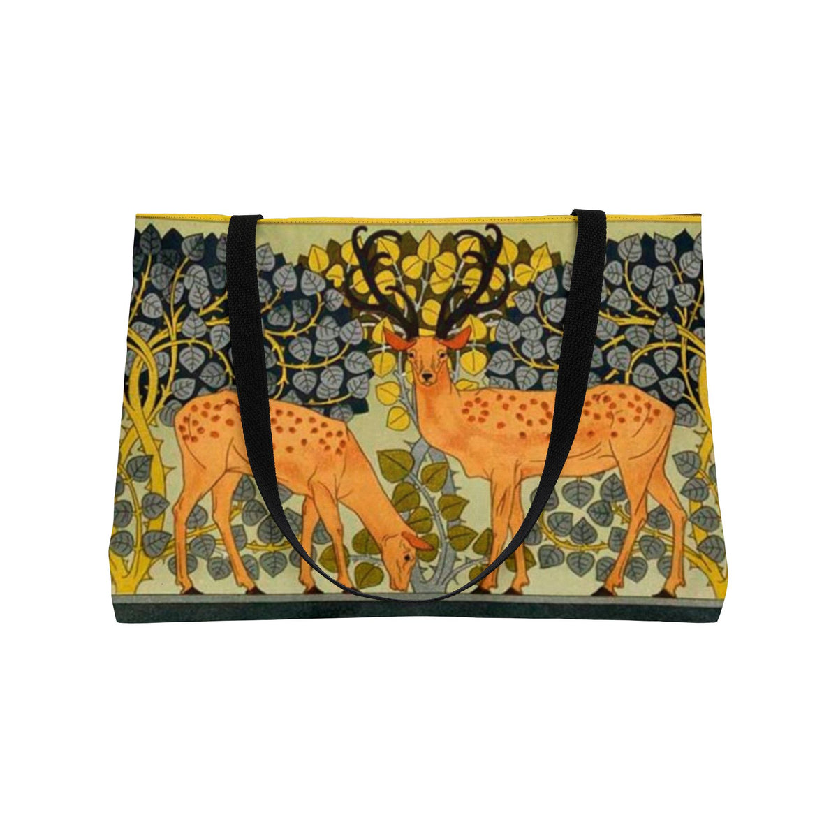 Weekender Tote Bag —  Woodland Deer Print Travel Tote