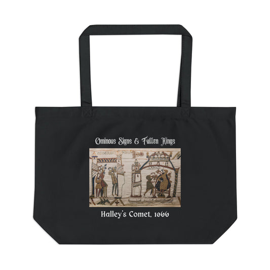 Vintage Hailey's Comet 1066 Illustration Tote | Historical Astronomical Art