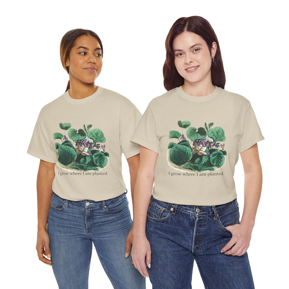 I grow where I am planted T-shirt