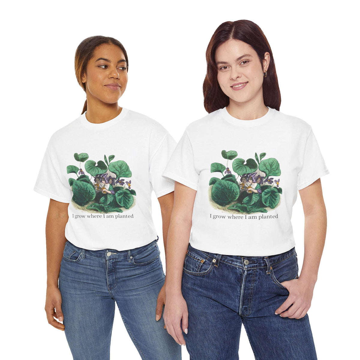 I grow where I am planted T-shirt