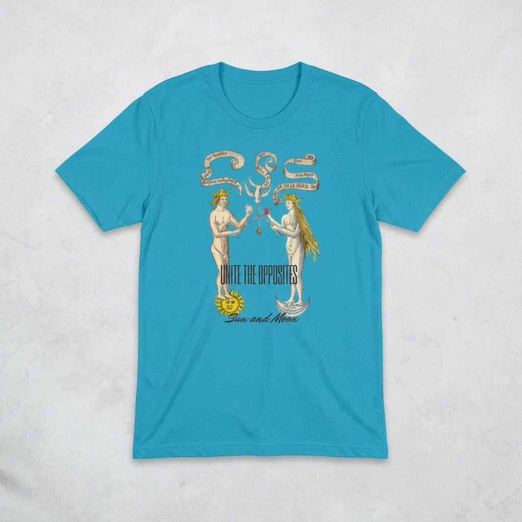 Sun & Moon – Unite the Opposites | Alchemical T-Shirt