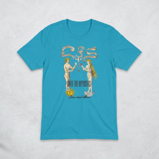 Sun & Moon – Unite the Opposites | Alchemical T-Shirt