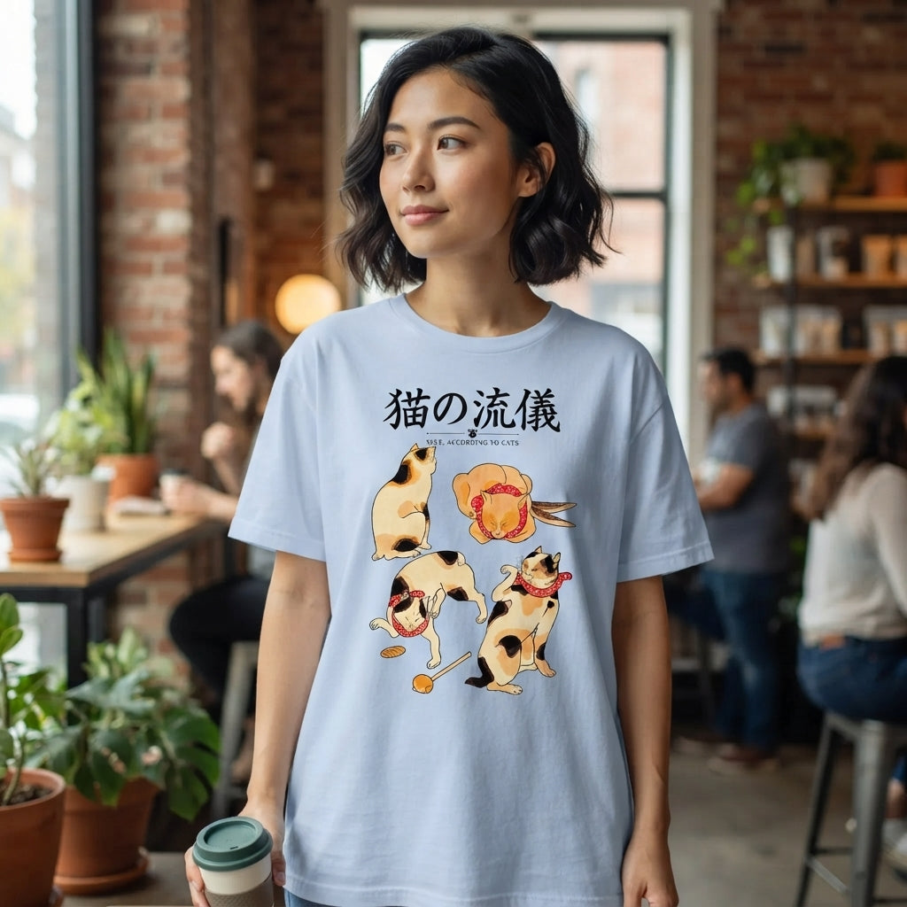 Vintage Japanese ukiyo-e t-shirt