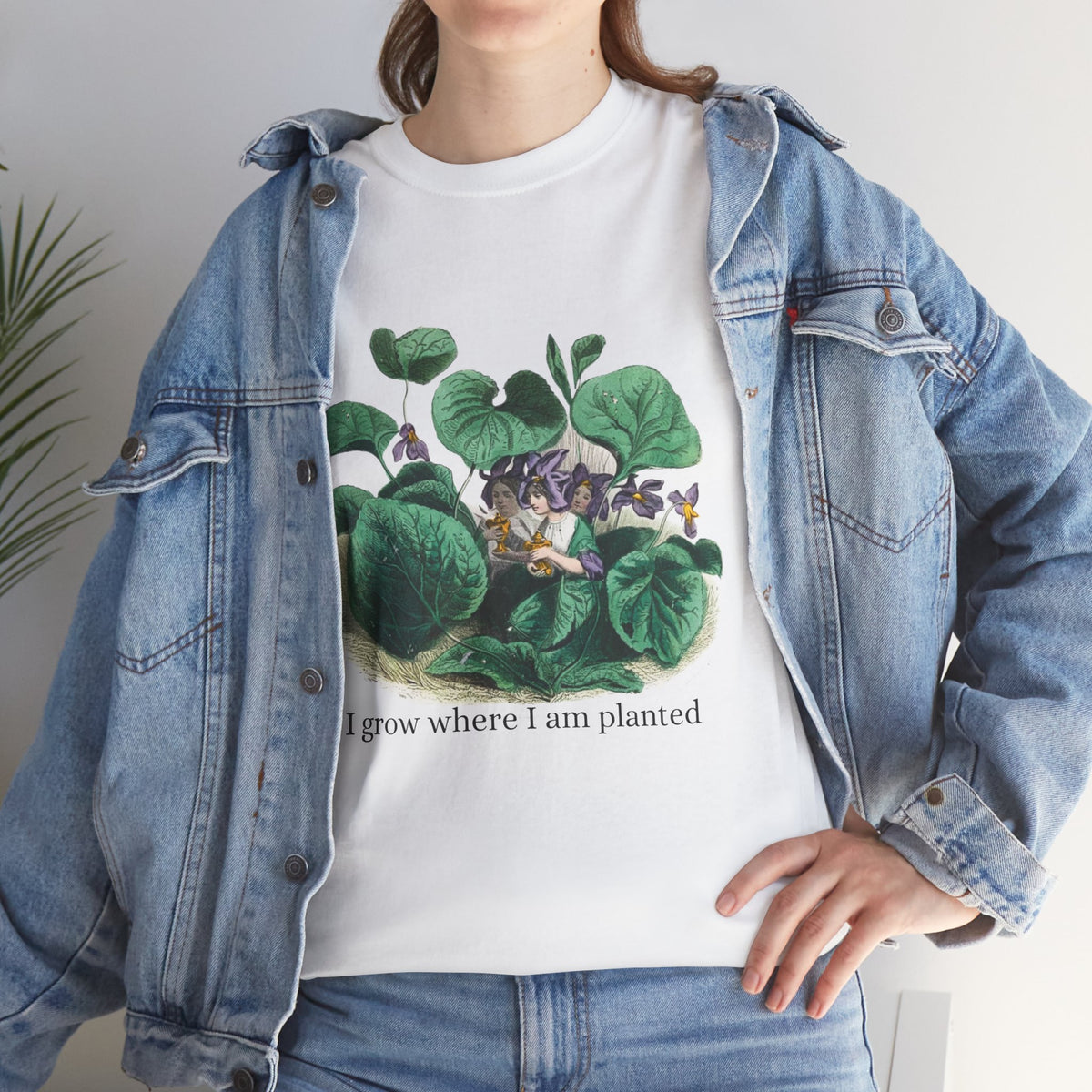 I grow where I am planted T-shirt
